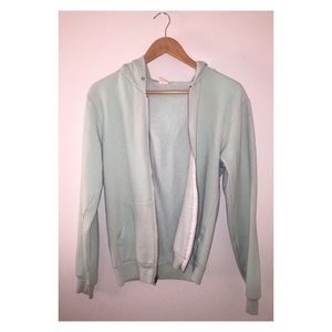 MINT ZIP-UP HOODIE